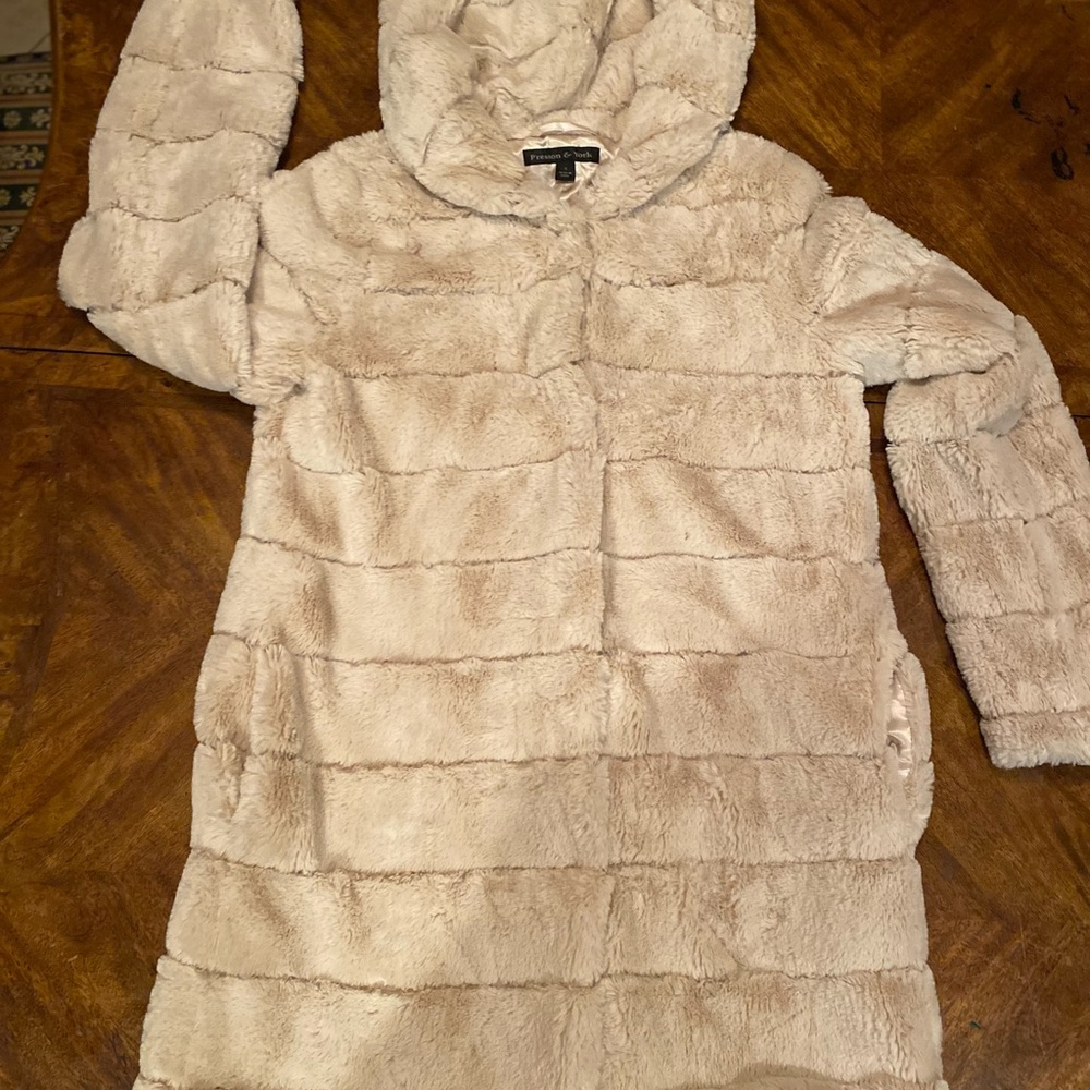 Preston & York Beige Teddy Jacket